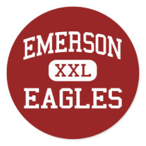 Emerson - Eagles - Middle - Detroit Michigan stickers by customteamsportswear Emerson - Eagles - Middle - Detroit Michigan stickers