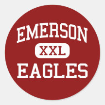 Emerson - Eagles - Vocational - Buffalo New York Stickers