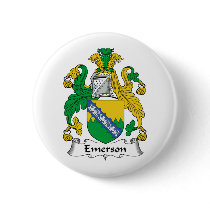 Emerson Family Crest buttons