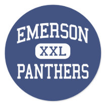 Emerson Panthers Middle Los Angeles stickers by customteamsportswear Emerson Panthers Middle Los Angeles stickers