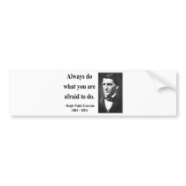 Emerson Quote 10b Bumper Stickers