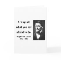 Emerson Quote 10b Greeting Card