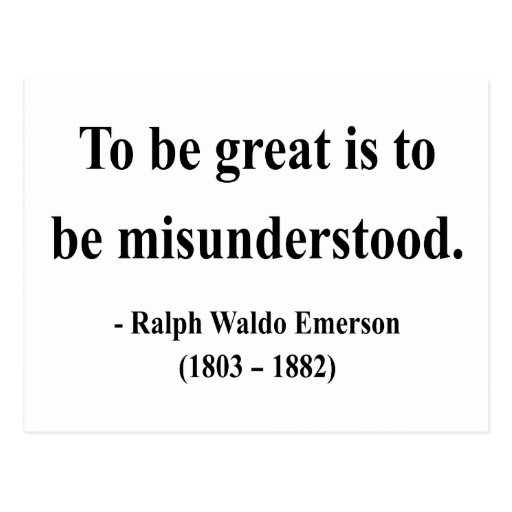 Emerson Quote 11a Post Card