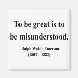 Emerson Quote 11a Refrigerator Magnets