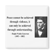 Emerson Quote 13b magnets by brainburst Emerson Quote 13b magnets