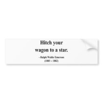 Emerson Quote 14a bumper stickers