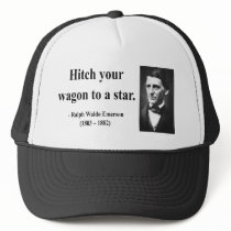 Emerson Quote 14b Trucker Hat