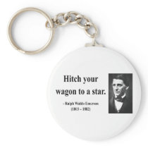 Emerson Quote 14b Key Chain