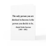 Emerson Quote 1a Greeting Card