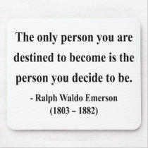Emerson Quote 1a Mousepad