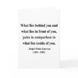 Emerson Quote 2a Greeting Card