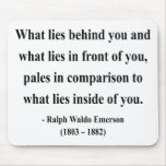 Emerson Quote 2a Mouse Pad