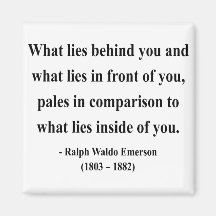 Emerson Quote 2a Refrigerator Magnets