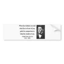 Emerson Quote 2b bumper stickers