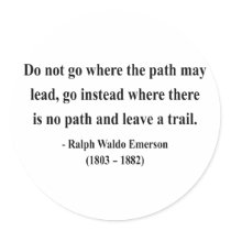 Emerson Quote 3a stickers by brainburst Emerson Quote 3a stickers