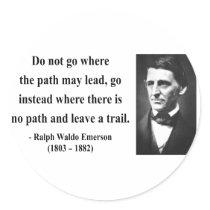 Emerson Quote 3b stickers by brainburst Emerson Quote 3b stickers