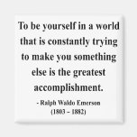 Emerson Quote 4a Fridge Magnet