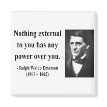 Emerson Quote 8b magnets by brainburst Emerson Quote 8b magnets