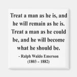 Emerson Quote 9a Refrigerator Magnet