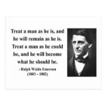 Emerson Quote 9b Post Card