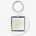 Emerson Quote keychains