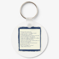Emerson Quote keychains by tshcomm Emerson Quote keychains