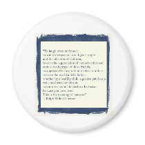 Emerson Quote magnets by tshcomm Emerson Quote magnets