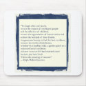 Emerson Quote mousepads