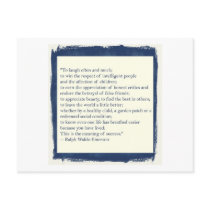 Emerson Quote postcards