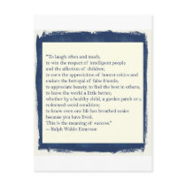 Emerson Quote postcards