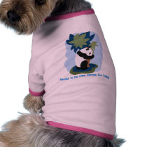 Emerson Quote with Endangered Panda pet clothing by EndangeredCreatures Emerson Quote with Endangered Panda pet clothing