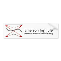 Emerson Theological Institute Bumper Sticker bumper stickers