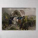 Emigrants Crossing the Plains by Felix O.C. Darley Poster
