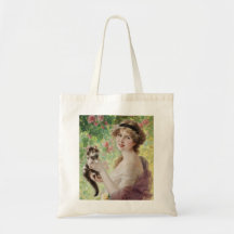 Emile Vernon Precious Kitten Tote Bag