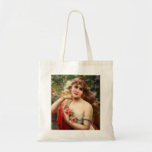 Emile Vernon Spring Tote Bag