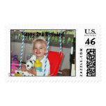 Emilee 004, Happy 2nd Birthday! postage