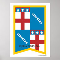 Emilia Romagna Italy Region Poster
