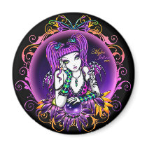 Emilicous Rainbow Fairy Magnet by mykajelina Emilicous Rainbow Fairy Magnet
