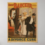 Emily Bancker, 'A Divorce Cure' Retro Theater Posters