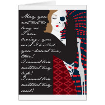 Emily Bronte / Wuthering Height gift design with q Cards