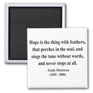 Emily Dickinson Quote 1a magnet
