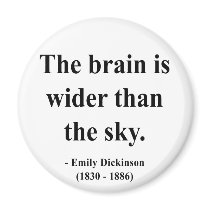 Emily Dickinson Quote 3a Fridge Magnet