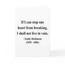 Emily Dickinson Quote 6a Greeting Card