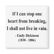 Emily Dickinson Quote 6a Magnet