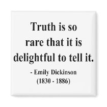 Emily Dickinson Quote 7a Refrigerator Magnets