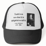 Emily Dickinson Quote 7b Trucker Hats