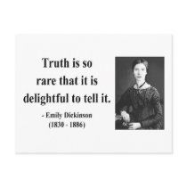 Emily Dickinson Quote 7b Post Card