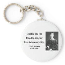 Emily Dickinson Quote 8b keychains