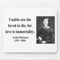 Emily Dickinson Quote 8b mousepads