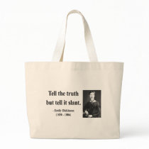 Emily Dickinson Quote 9b Tote Bags - Bag